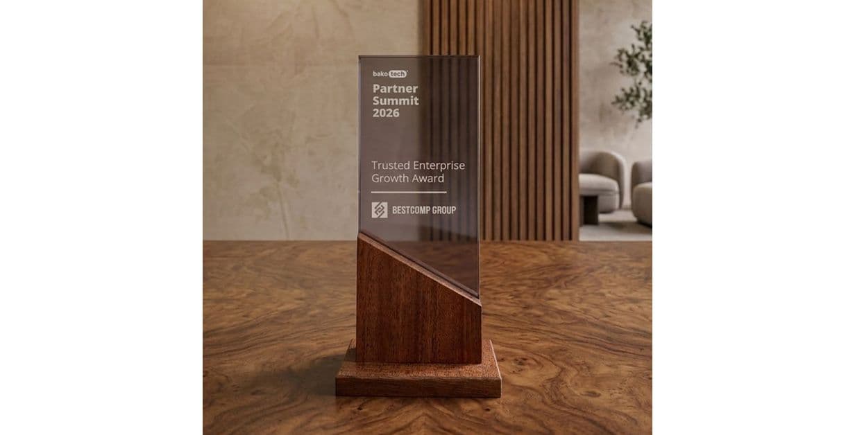 BAKOTECH "Trusted Enterprise Growth Award" mükafatı